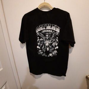 Oatman Arizona Bike Week Route 66 Black Tshirt Sz L